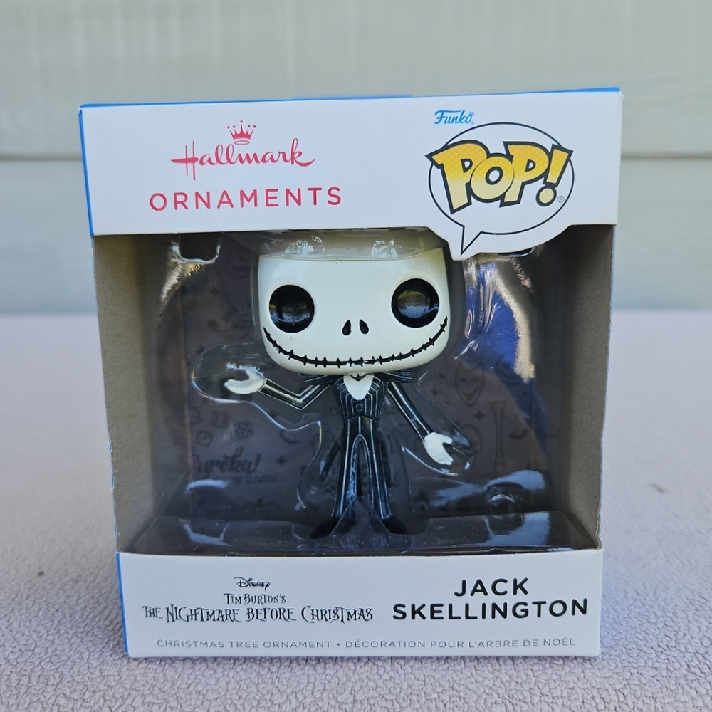 Hallmark Funko Pop! Ornament Jack Skellington Nightmare Before Christmas Xmas 3"